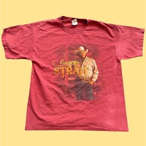 George strait country music vintage retro tshirt